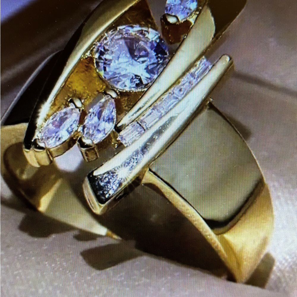 ELEGANT ABSTRACT LADIES RING 6,7,8,9,10 - Picture 5 of 16